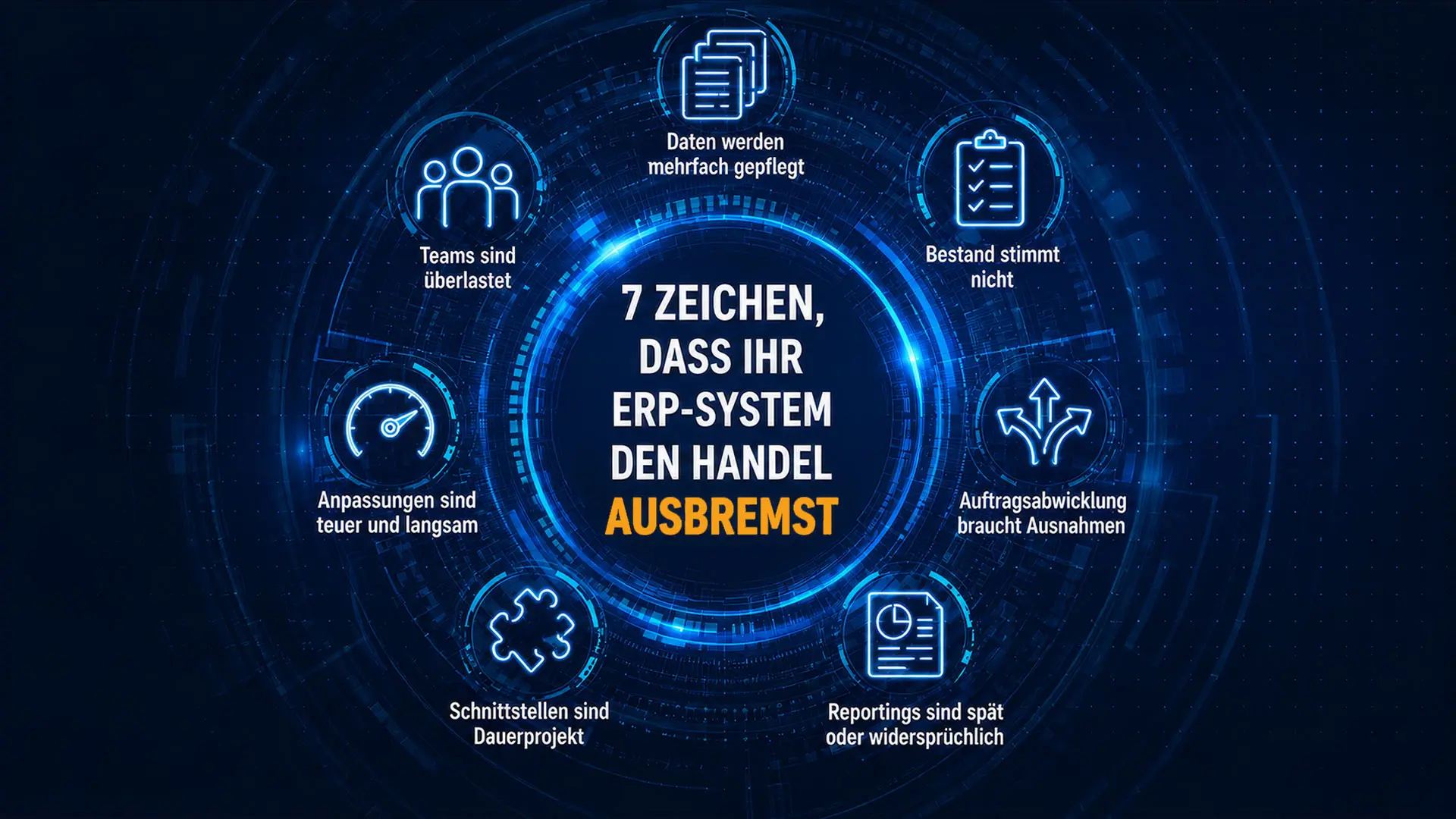 7 Zeichen, dass Ihr ERP-System den Handel ausbremst