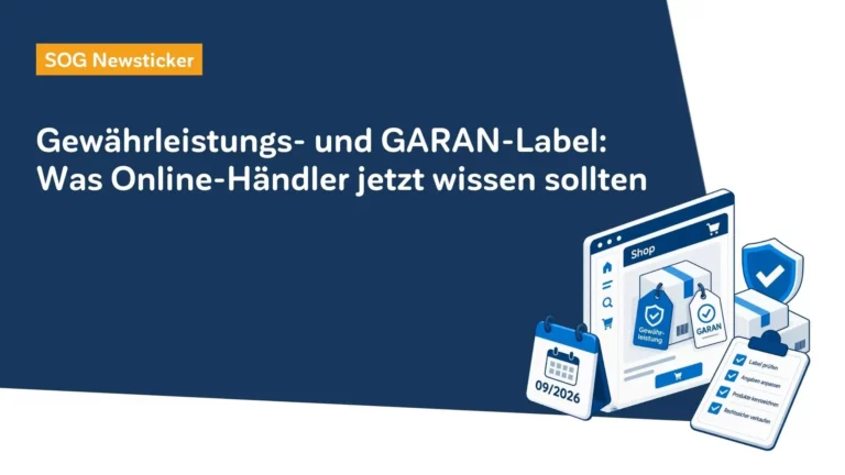 Gewährleistungslabel & GARAN-Label