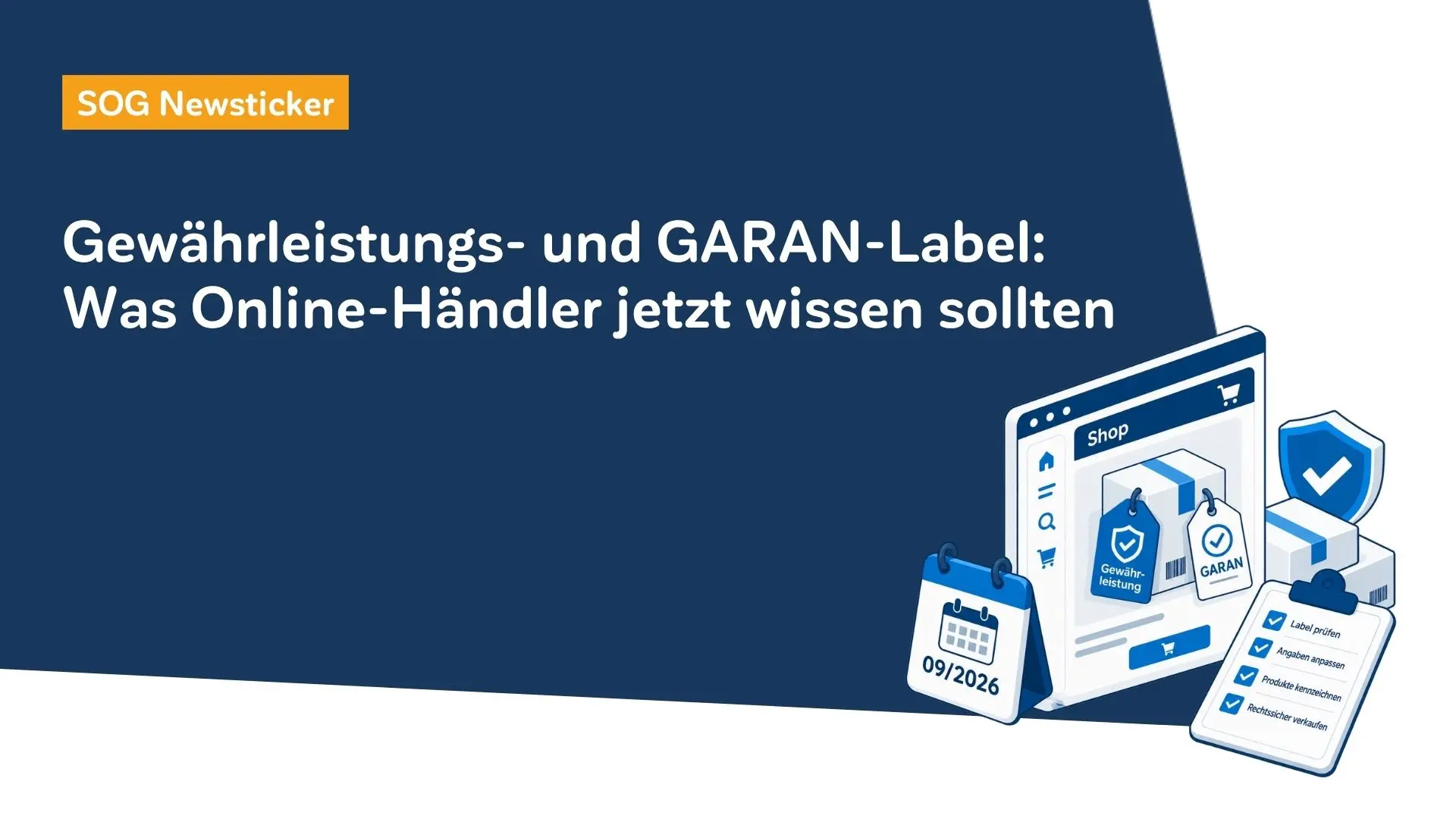 Gewährleistungslabel & GARAN-Label